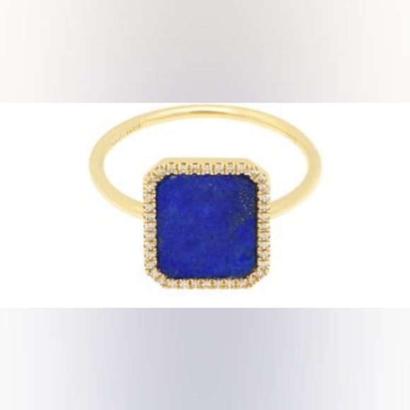 Persee lapis diamond ring - Picture 2 of 6